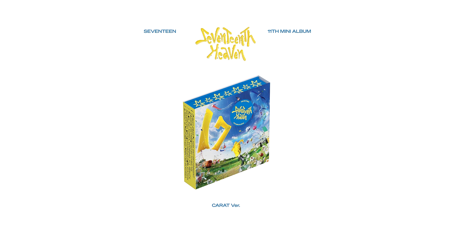 新品未開封SEVENTEEN CARAT盤 SEVENTEENTH HEAVEN Amazon.com: (CARAT Ver.) SEVENTEEN [SEVENTEENTH HEAVEN] 11th